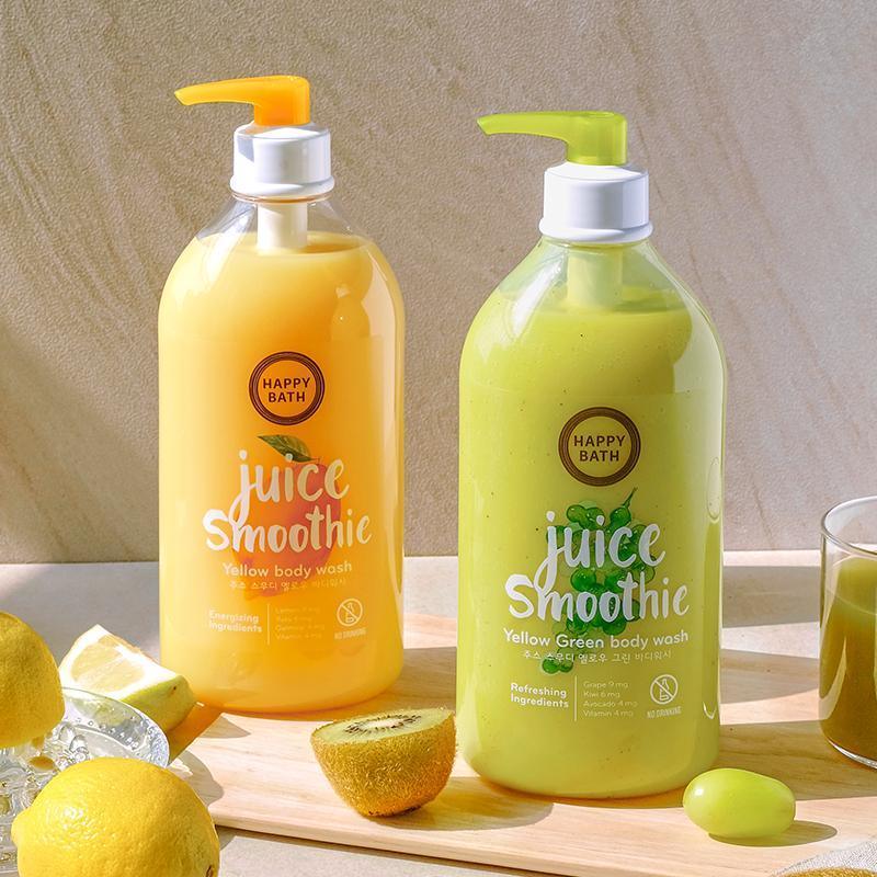 Sữa Tắm Happy Bath Juice Smoothie Yellow Bodywash - Kallos Vietnam