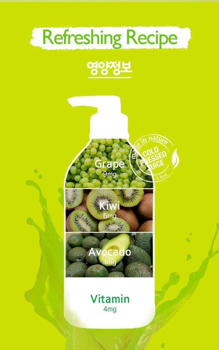 Sữa Tắm Happy Bath Juice Smoothie Yellow Bodywash - Kallos Vietnam