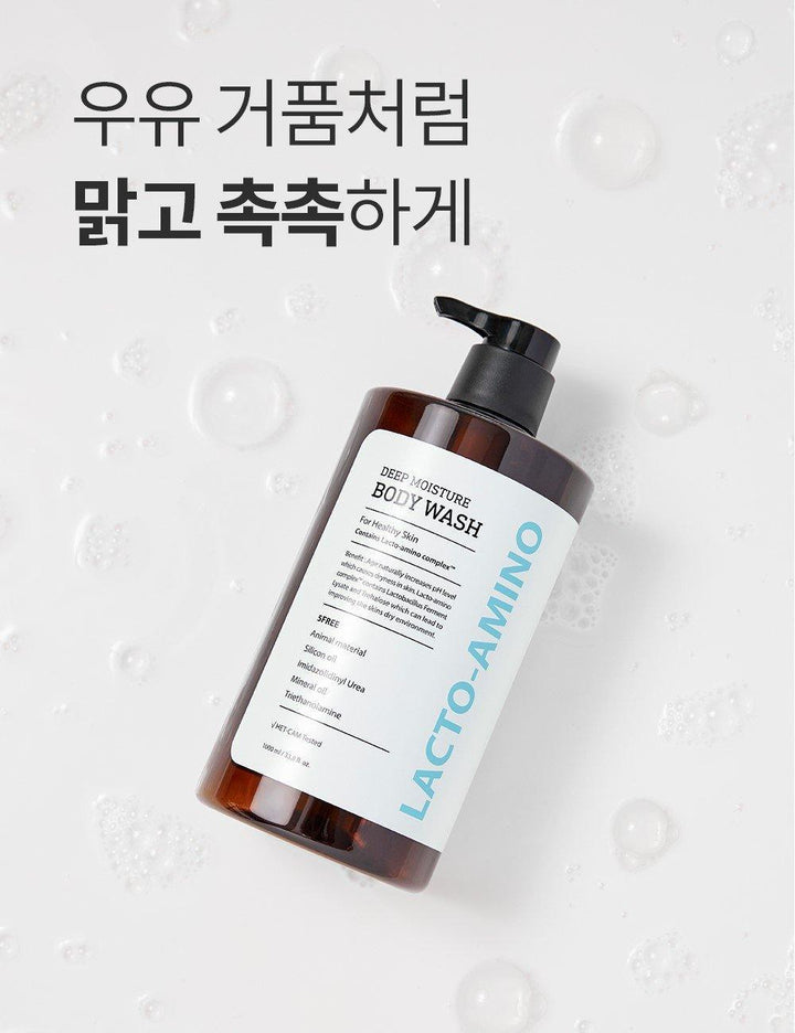 Sữa Tắm Happy Bath Lacto Amino Deep Moisture Body Wash - Kallos Vietnam
