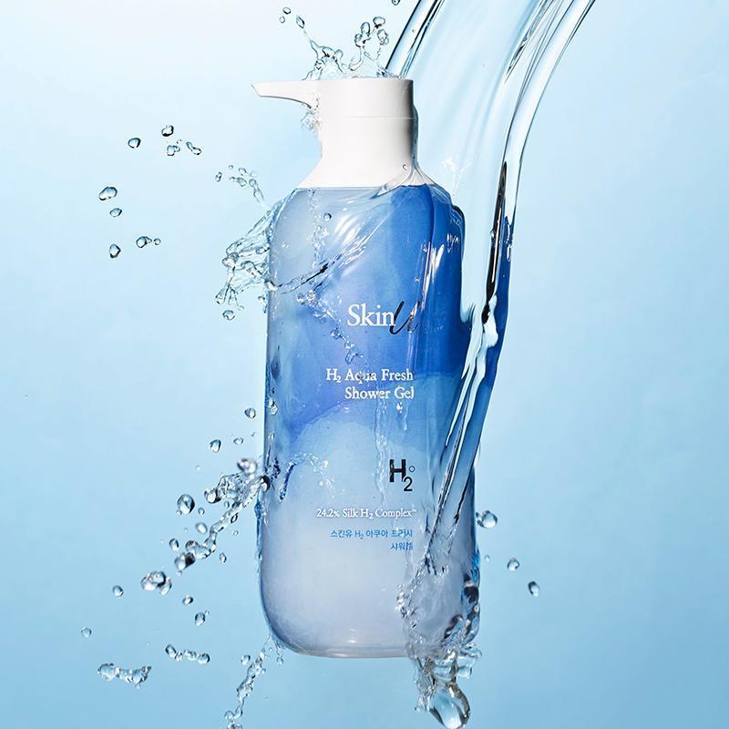 Sữa Tắm Happy Bath Skin U H2 Aqua Fresh Shower Gel - Kallos Vietnam