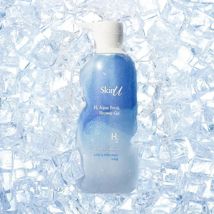 Sữa Tắm Happy Bath Skin U H2 Aqua Fresh Shower Gel - Kallos Vietnam