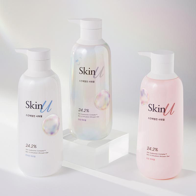 Sữa Tắm Happy Bath Skin U Skin Emulsion Shower Gel - Kallos Vietnam