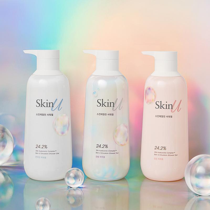 Sữa Tắm Happy Bath Skin U Skin Emulsion Shower Gel - Kallos Vietnam