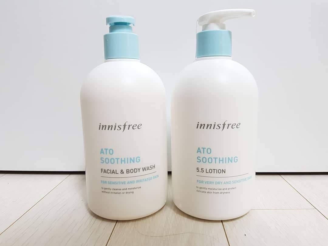 Sữa Tắm Innisfree Ato Soothing Facial Body Wash - Kallos Vietnam