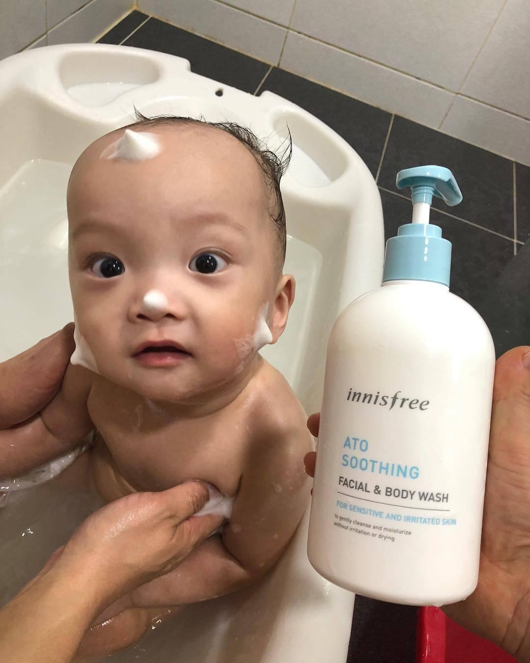 Sữa Tắm Innisfree Ato Soothing Facial Body Wash - Kallos Vietnam