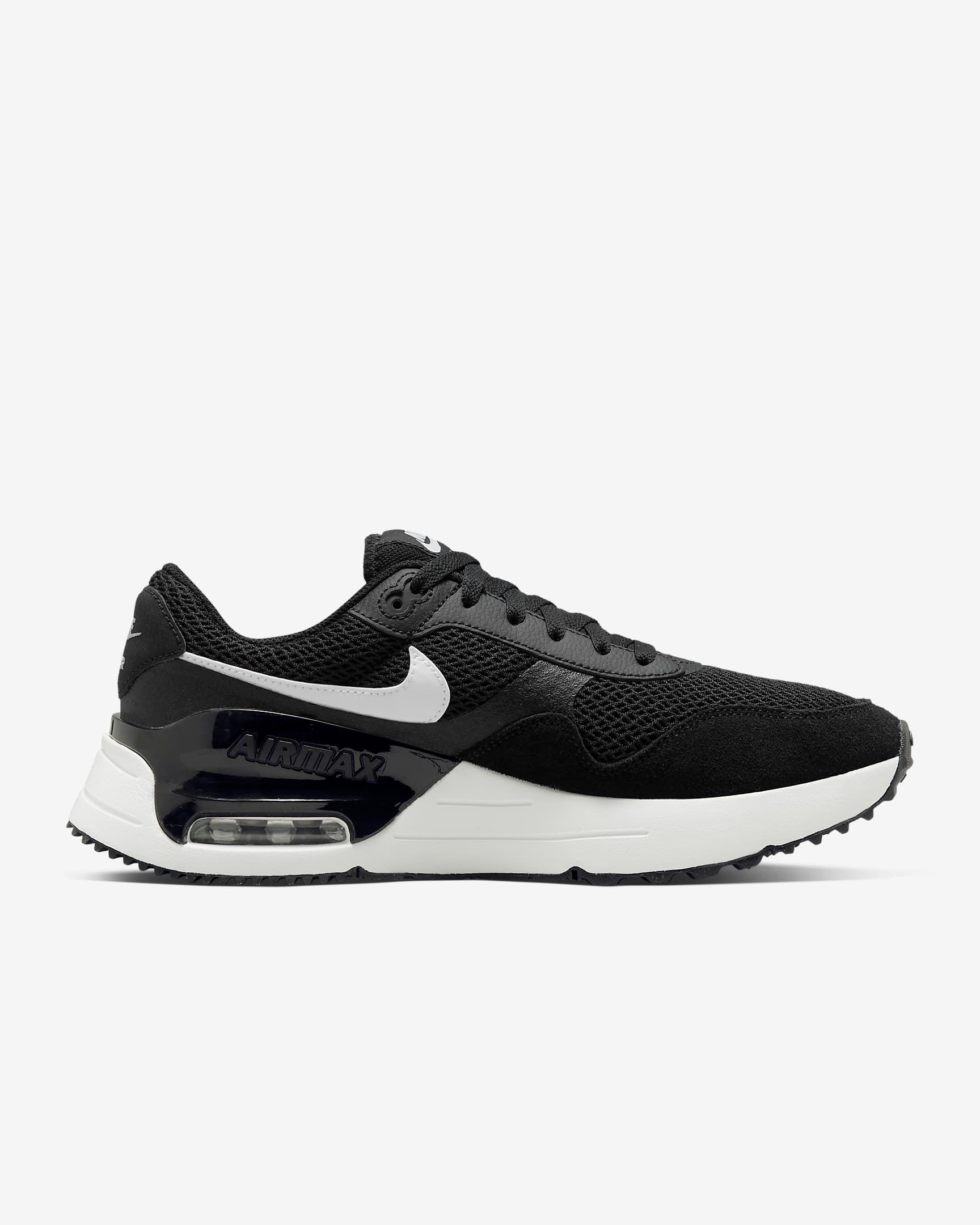 Giày Nike Air Max SYSTM Men Shoes #Black White - Kallos Vietnam