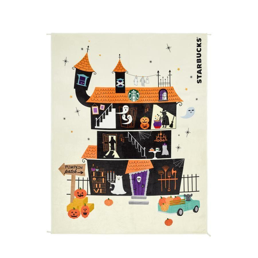 Tấm Treo Tường Starbucks 22 Halloween Village Wall Hanging Blanket - Kallos Vietnam