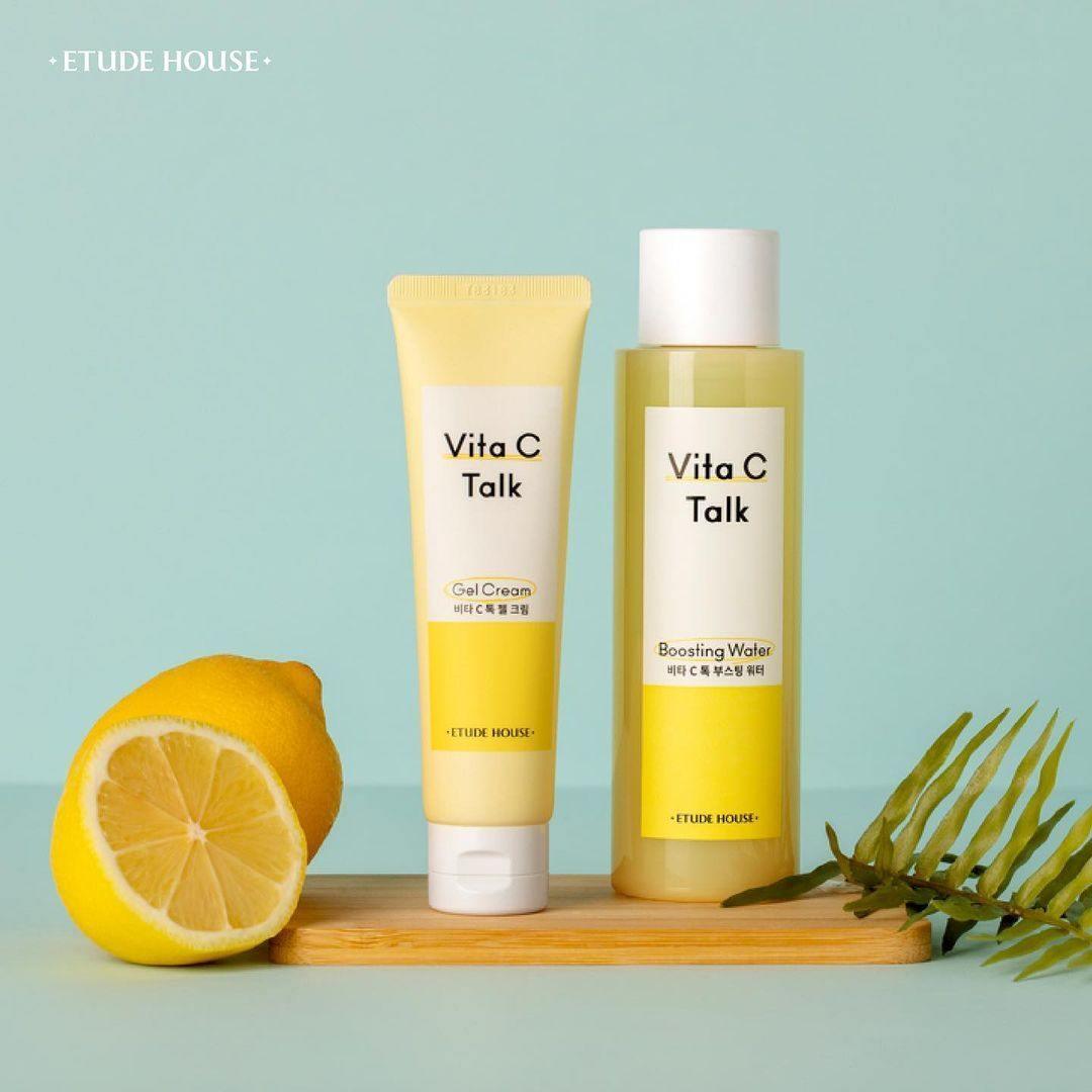 Tẩy Tế Bào Chết Etude House Vita C Talk Mild Peeling Gel - Kallos Vietnam