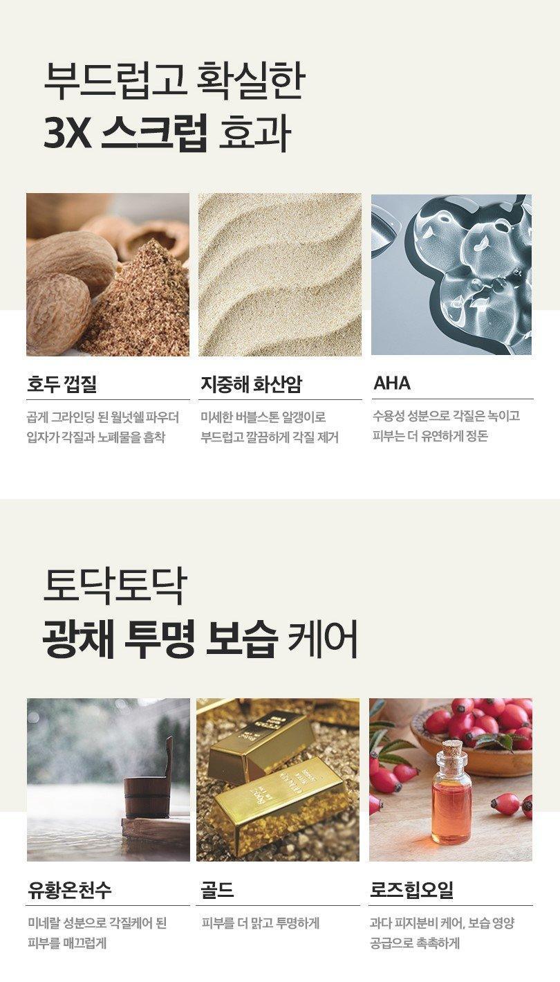 Tẩy Tế Bào Chết Happy Bath Therapy Spa Blossom Gold Walnut Shell Rose Hip Oil Cream Scrub - Kallos Vietnam