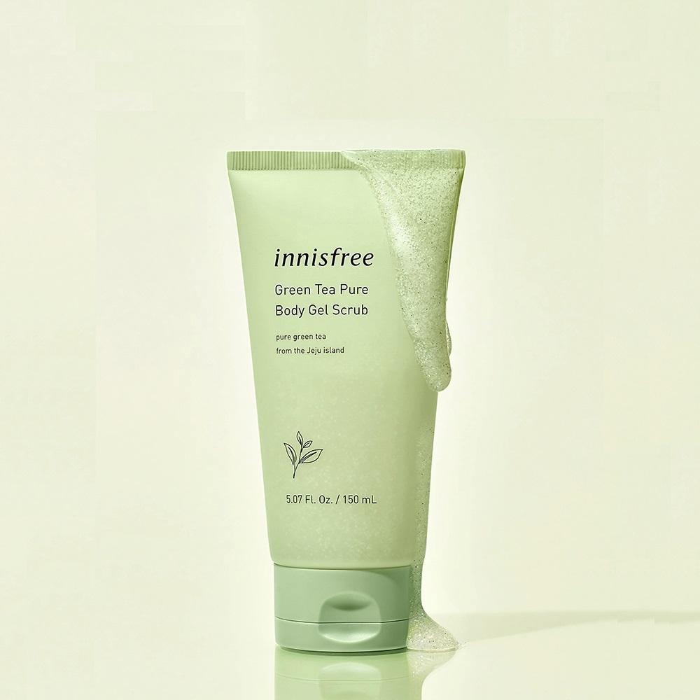 Tẩy Tế Bào Chết Innisfree Green Tea Pure Body Gel Scrub - Kallos Vietnam