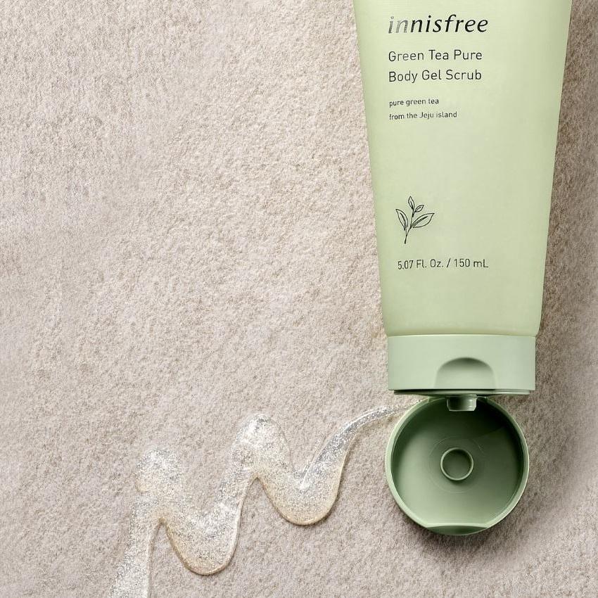 Tẩy Tế Bào Chết Innisfree Green Tea Pure Body Gel Scrub - Kallos Vietnam