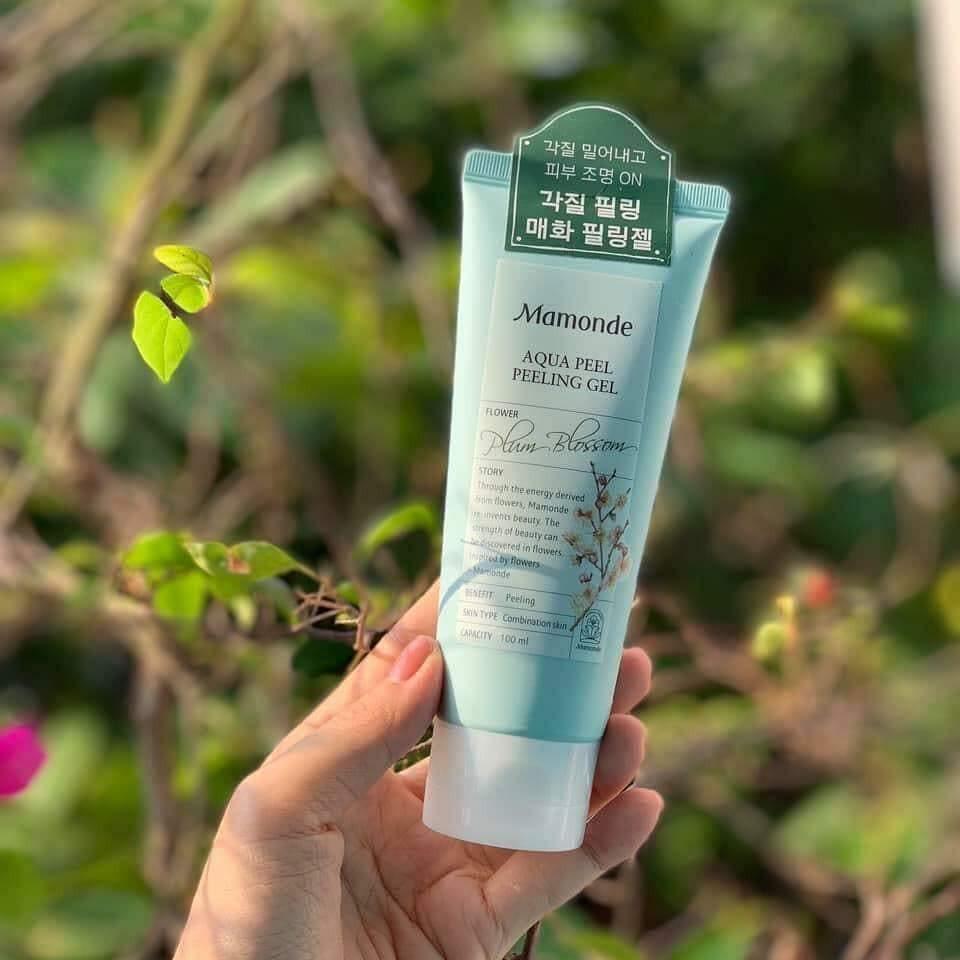 Tẩy Tế Bào Chết Mamonde Aqua Peel Peeling Gel - Kallos Vietnam