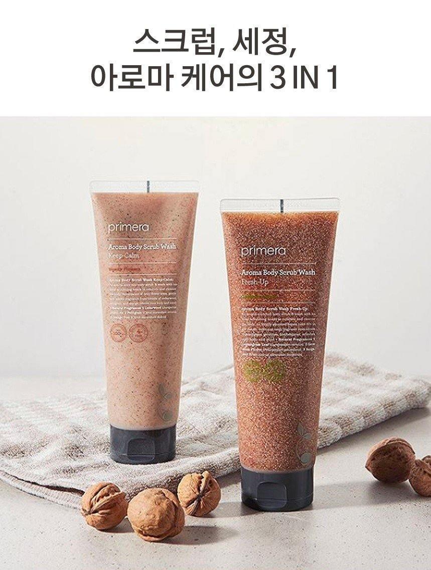 Tẩy Tế Bào Chết Primera Aroma Body Scrub Wash - Kallos Vietnam