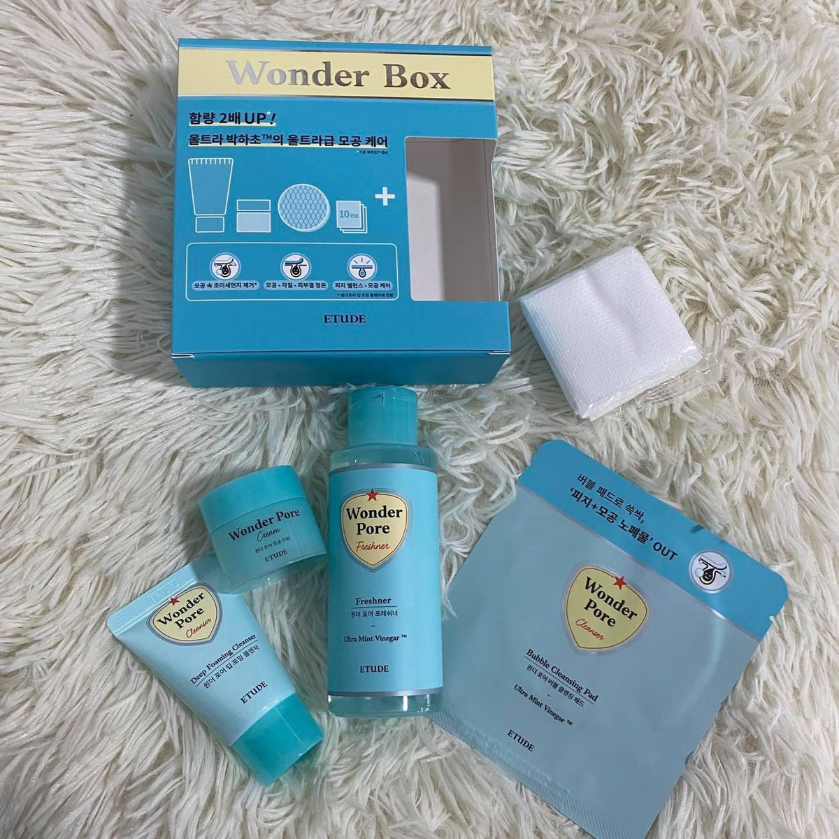 Tẩy Trang Etude House Wonder Pore Bubble Cleansing Pad - Kallos Vietnam