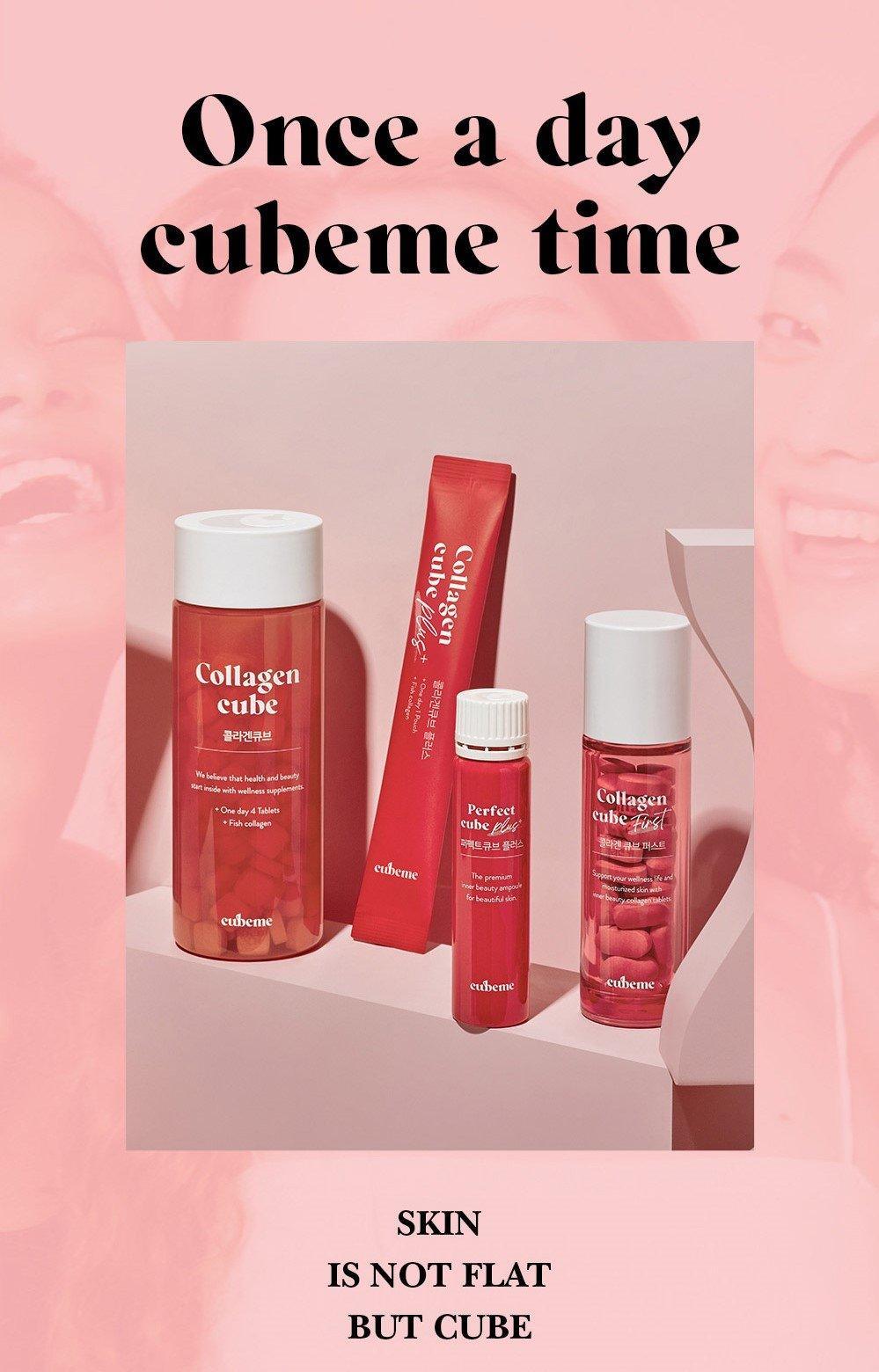 Thạch Cubeme Collagen Cube Plus - Kallos Vietnam