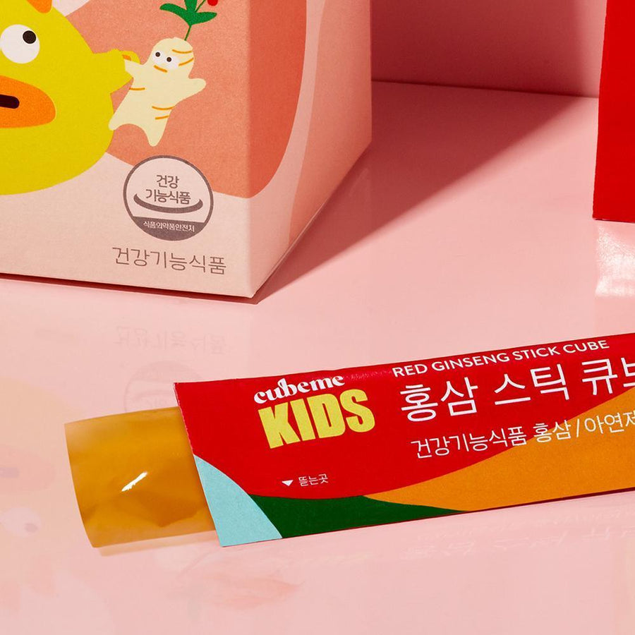 Thạch Cubeme Kids Red Ginseng Stick Cube - Kallos Vietnam