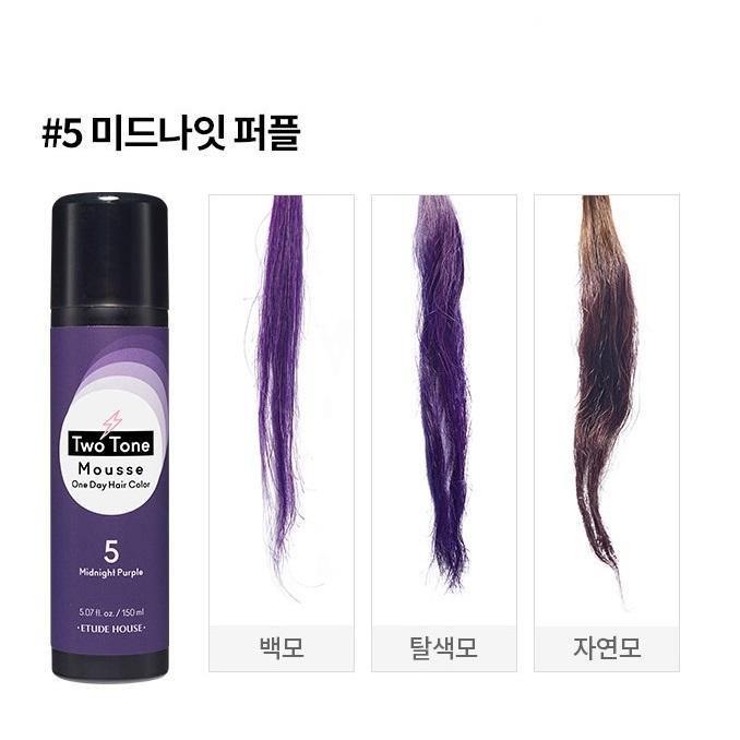 Thuốc Nhuộm Etude House Two Tone Mousse One Day Hair Color - Kallos Vietnam