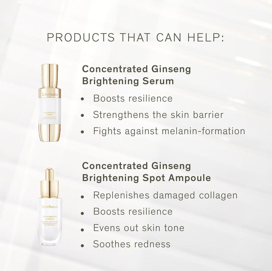 Sulwhasoo Concentrated Ginseng Brightening Spot Ampoule 20g