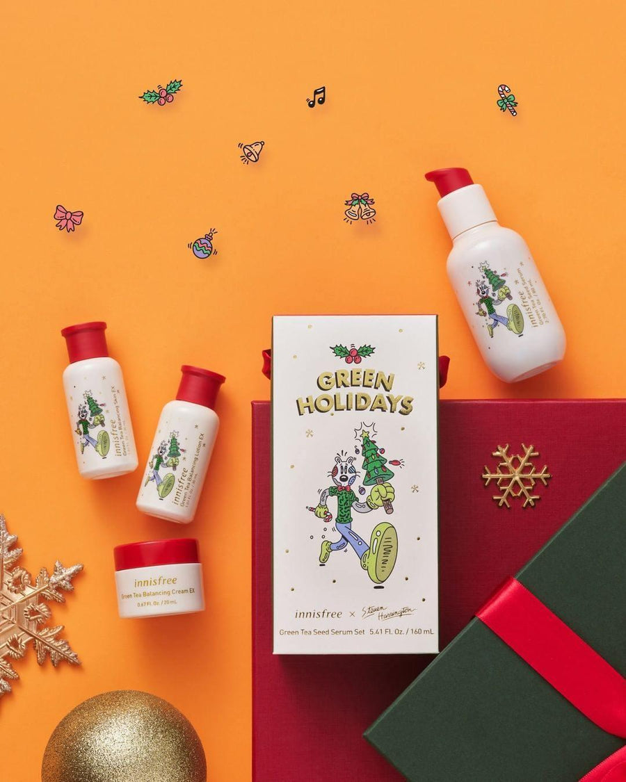 Tinh Chất Innisfree Green Holidays Green Tea Seed Serum - Kallos Vietnam