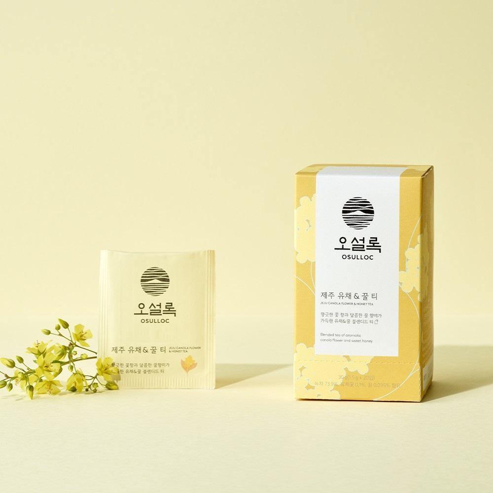 Trà Osulloc Jeju Canola Flower Honey Tea - Kallos Vietnam