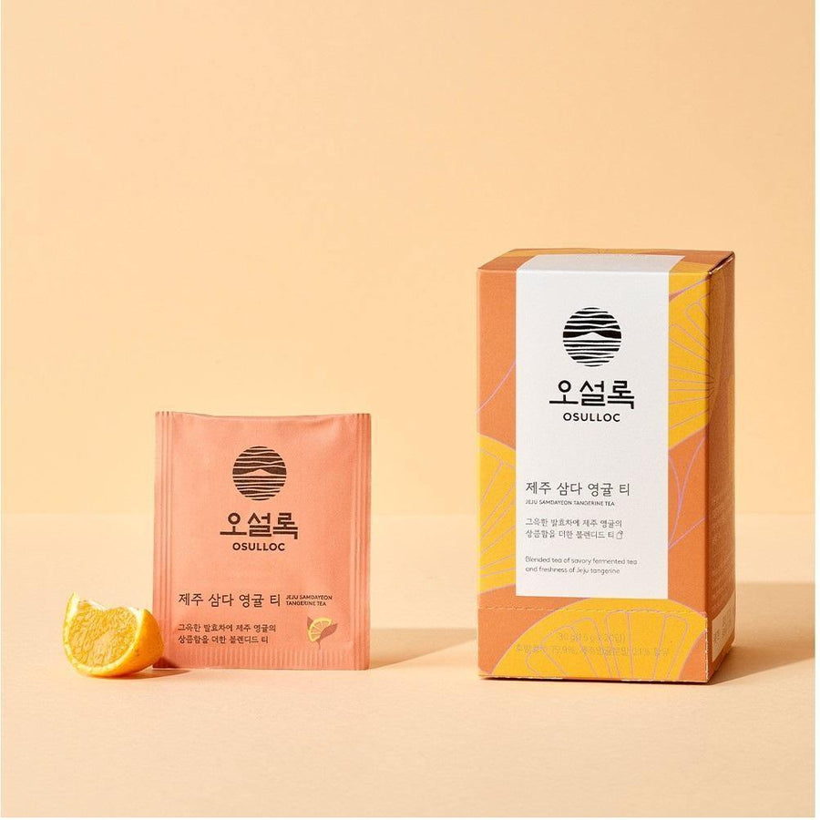 Trà Osulloc Jeju Samdayeon Tangerine Tea - Kallos Vietnam