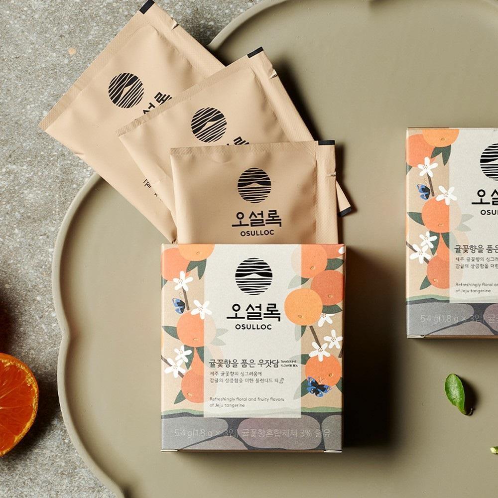 Trà Osulloc Tangerine Flower Tea - Kallos Vietnam