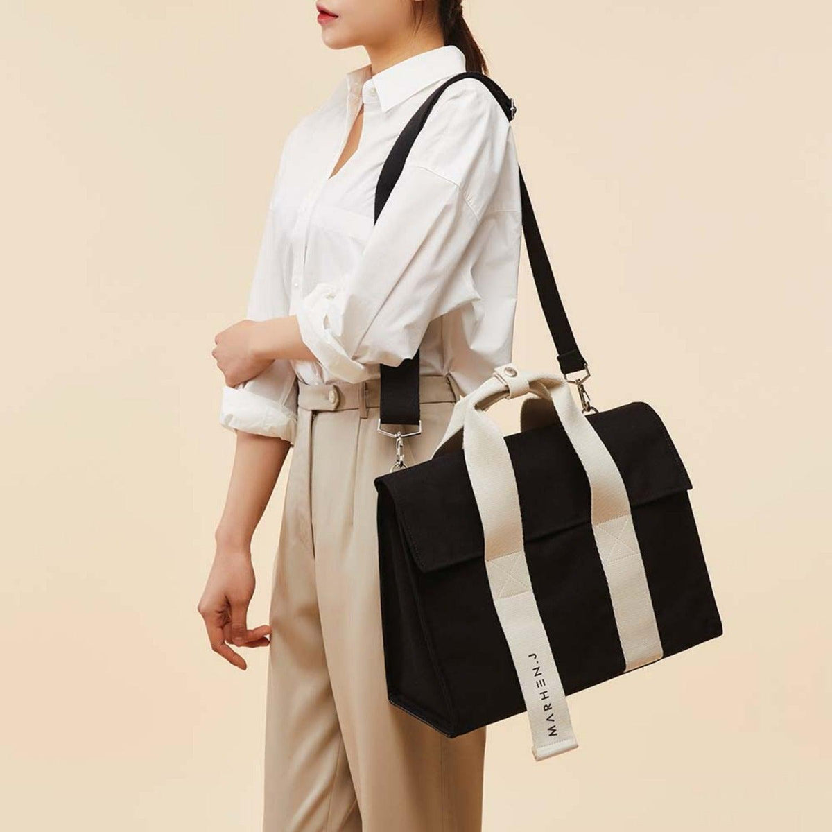 Túi Xách Marhen J ROY Bag Black - Kallos Vietnam