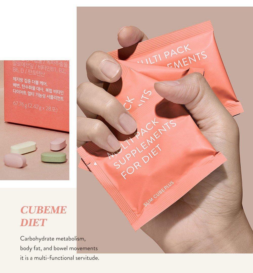 Viên Vitamin Cubeme Slim Cube - Kallos Vietnam