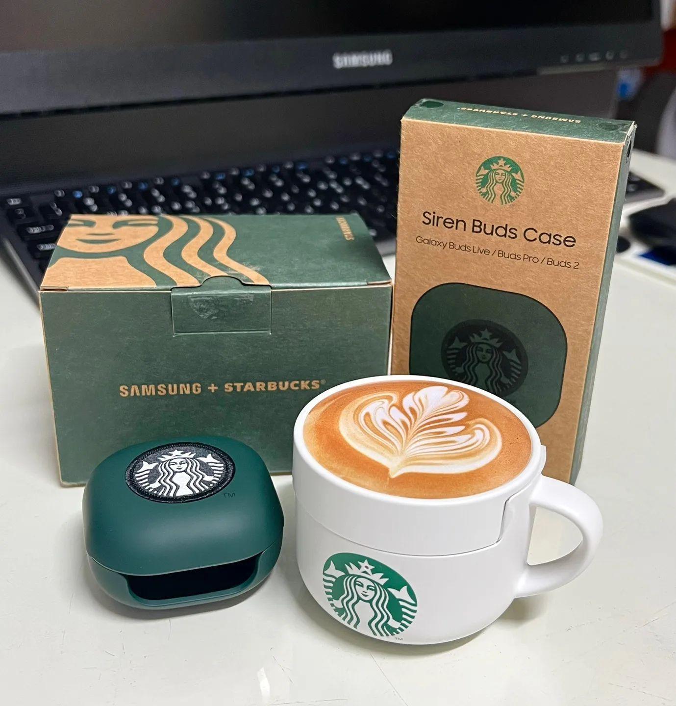 Vỏ Đựng Tai Nghe Starbucks Galaxy Buds 2 Case - Kallos Vietnam