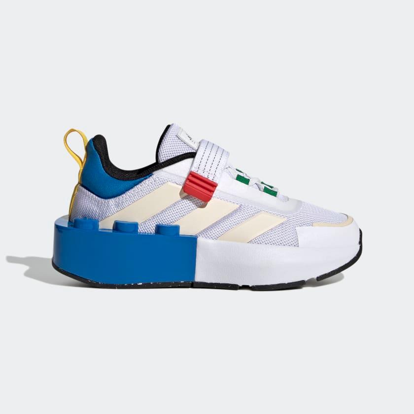 Giày Adidas Kids x LEGO Tech RNR Lifestyle #Cloud White - Kallos Vietnam