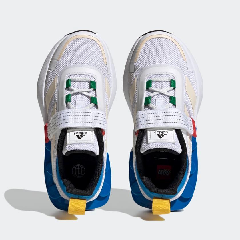 Giày Adidas Kids x LEGO Tech RNR Lifestyle #Cloud White - Kallos Vietnam