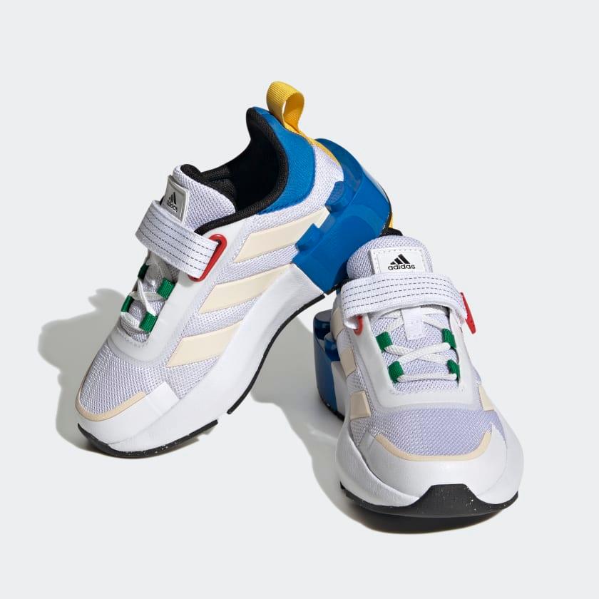 Giày Adidas Kids x LEGO Tech RNR Lifestyle #Cloud White - Kallos Vietnam