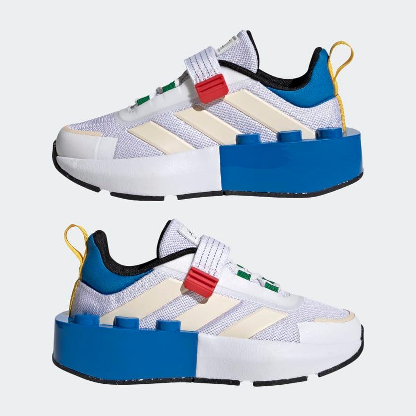Giày Adidas Kids x LEGO Tech RNR Lifestyle #Cloud White - Kallos Vietnam