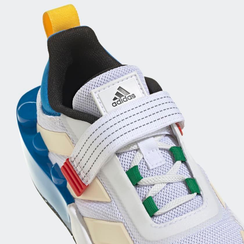 Giày Adidas Kids x LEGO Tech RNR Lifestyle #Cloud White - Kallos Vietnam