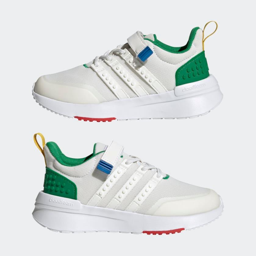 Giày Adidas Kids x LEGO Racer TR21 #Core White - Kallos Vietnam