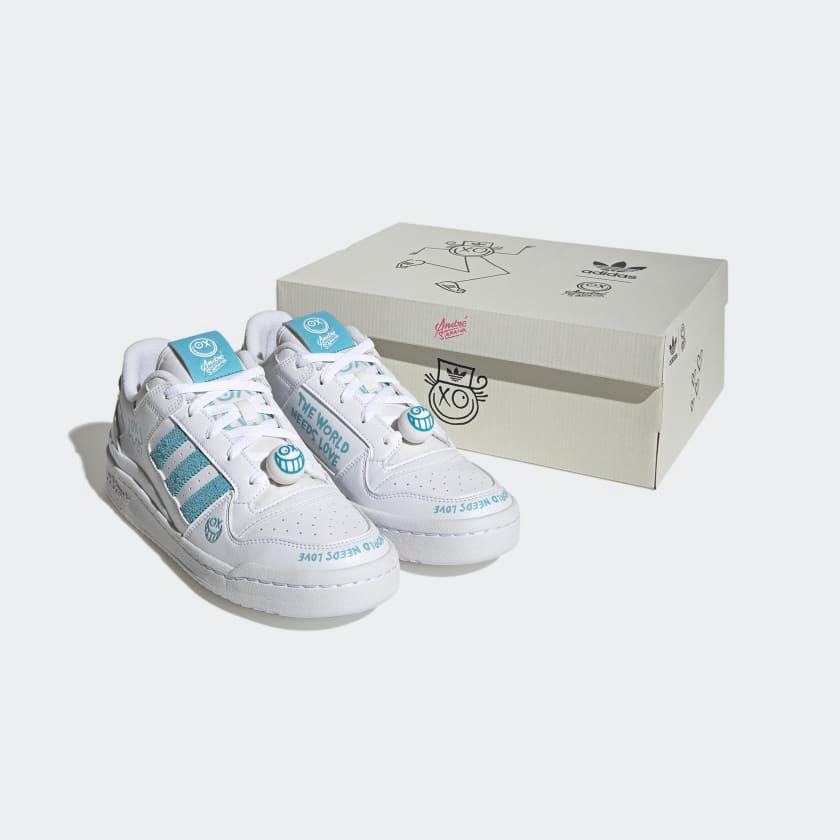 Giày Adidas Forum Low Classic x André Saraiva #Cloud White - Kallos Vietnam
