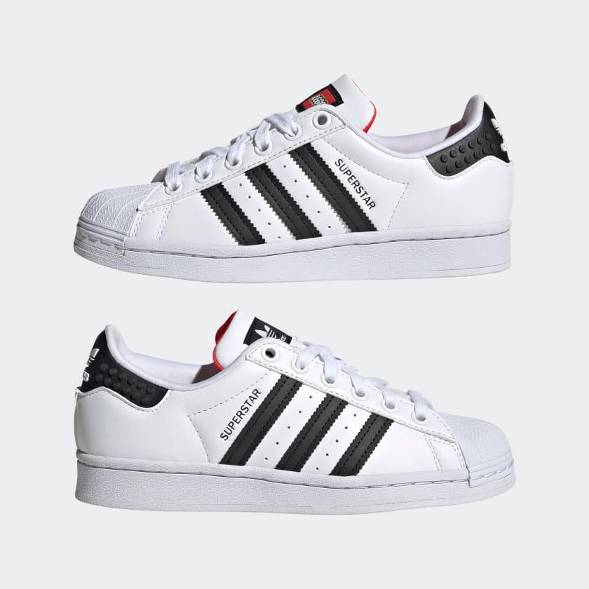 Giày Adidas Kids x LEGO Superstar #Core Black - Kallos Vietnam