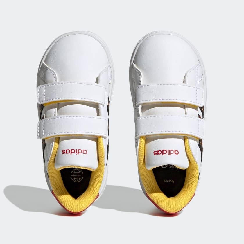 Giày Adidas Infants x Disney Grand Court Mickey #Cloud White - Kallos Vietnam
