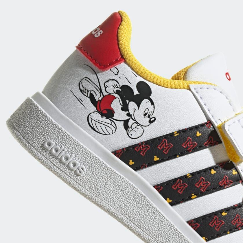 Giày Adidas Infants x Disney Grand Court Mickey #Cloud White - Kallos Vietnam