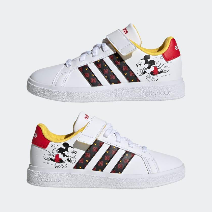 Giày Adidas Kids x Disney Grand Court Mickey #Better Scarlet - Kallos Vietnam