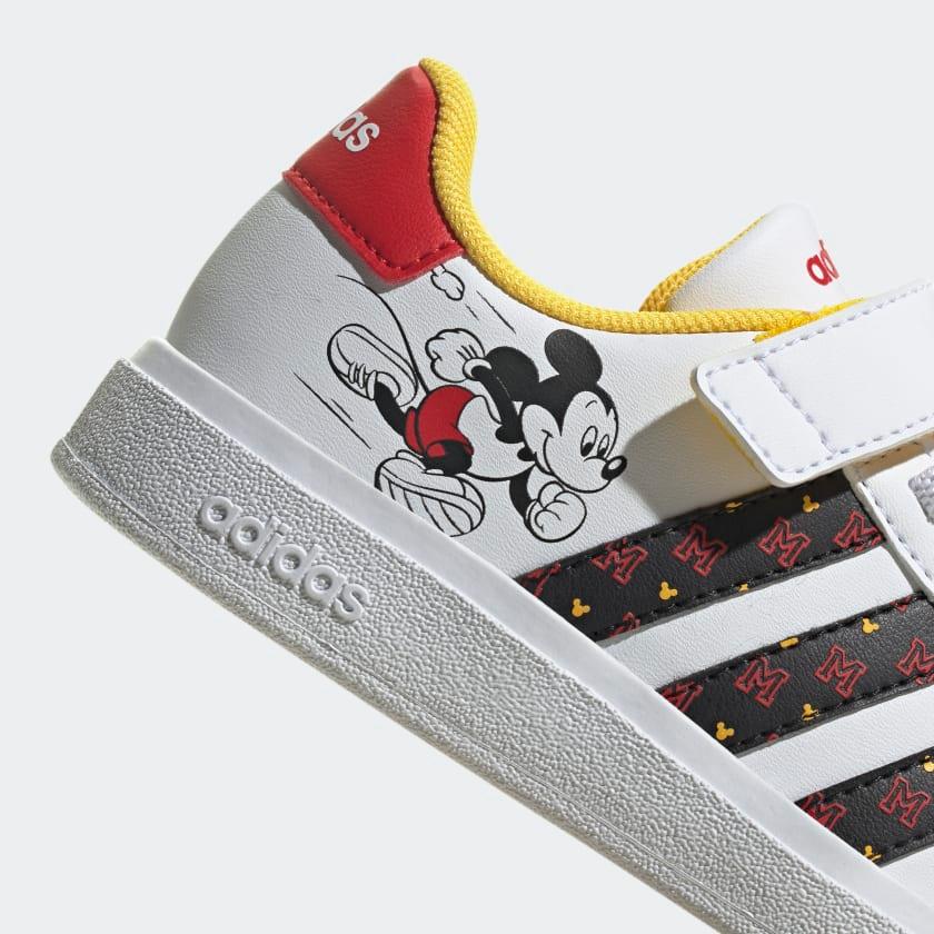 Giày Adidas Kids x Disney Grand Court Mickey #Better Scarlet - Kallos Vietnam