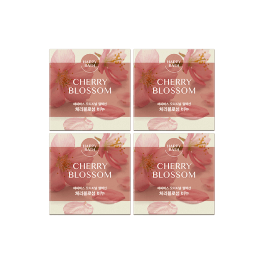 Xà Phòng Happy Bath Original Collection Cherry Blossom Bar Soap - Kallos Vietnam
