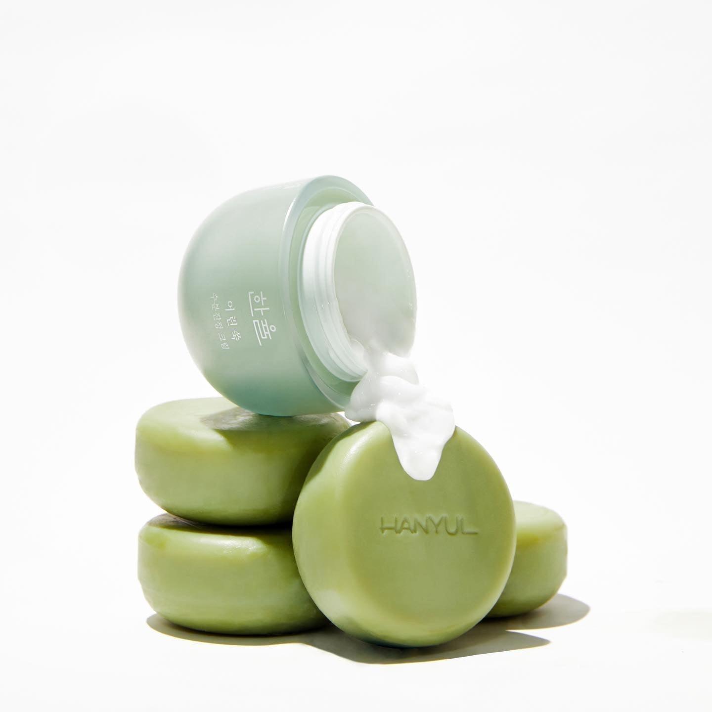 Xà Phòng Rửa Mặt Hanyul Pure Artemisia Calming Water Cream Soap - Kallos Vietnam