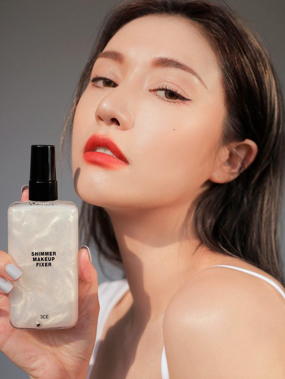 Xịt Khóa Nền 3CE Shimmer Makeup Fixer - Kallos Vietnam