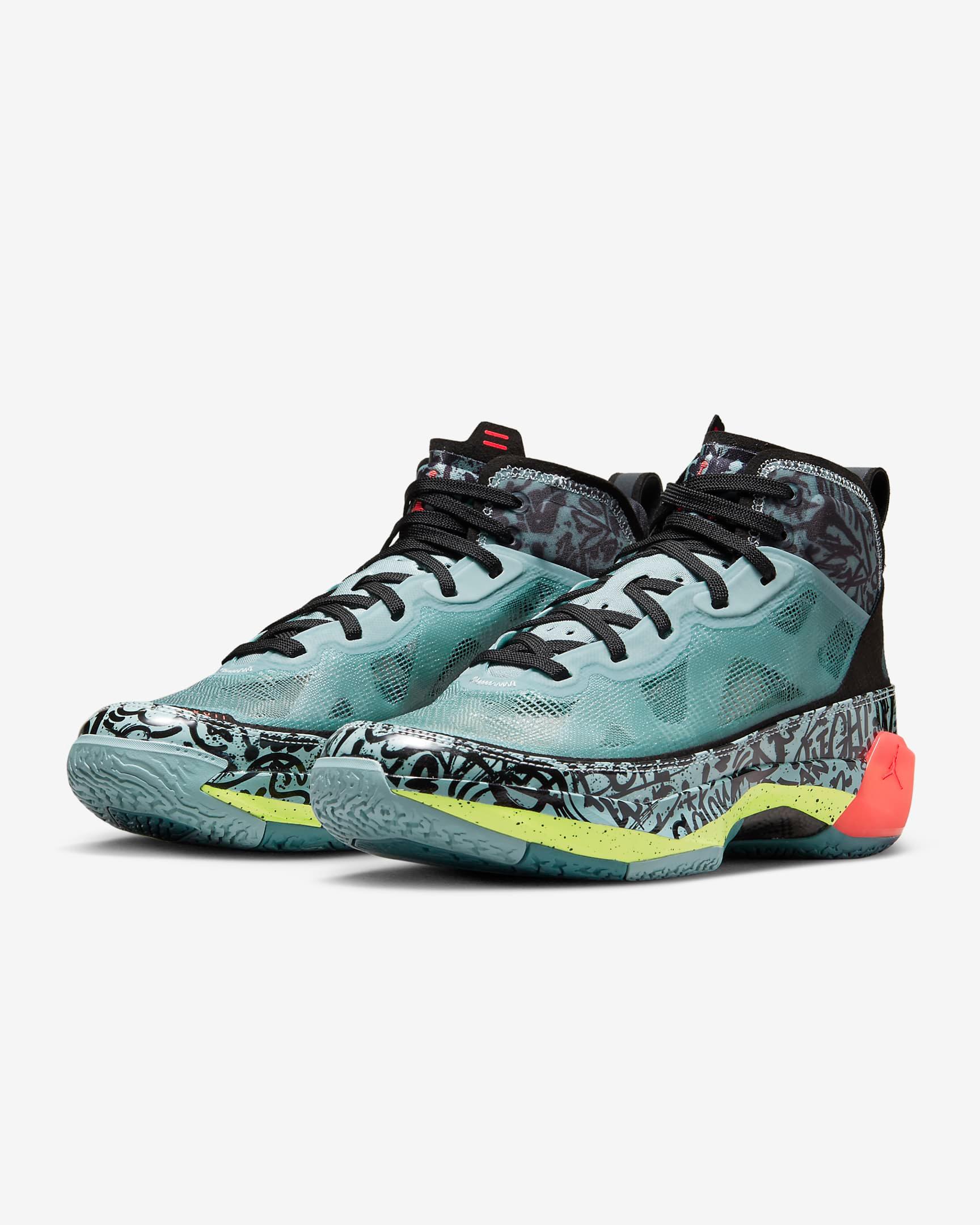Giày Nike Air Jordan XXXVII Satou PF Women Shoes #Ocean Cube - Kallos Vietnam